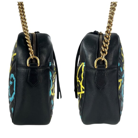 Gucci Marmont Ghost Leather Crossbody Bag - Picture 5 of 9